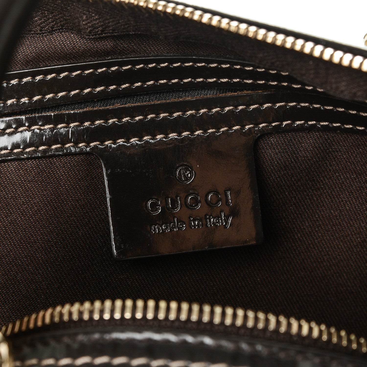 Gucci GG Plus Monogram Medium Joy Boston Dark Brown 6 of 6