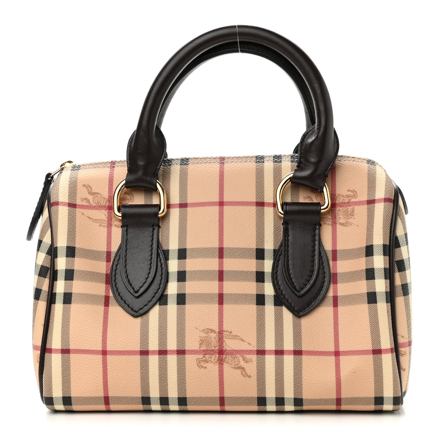 Haymarket Check Small Chester Bowling Bag Chocolate