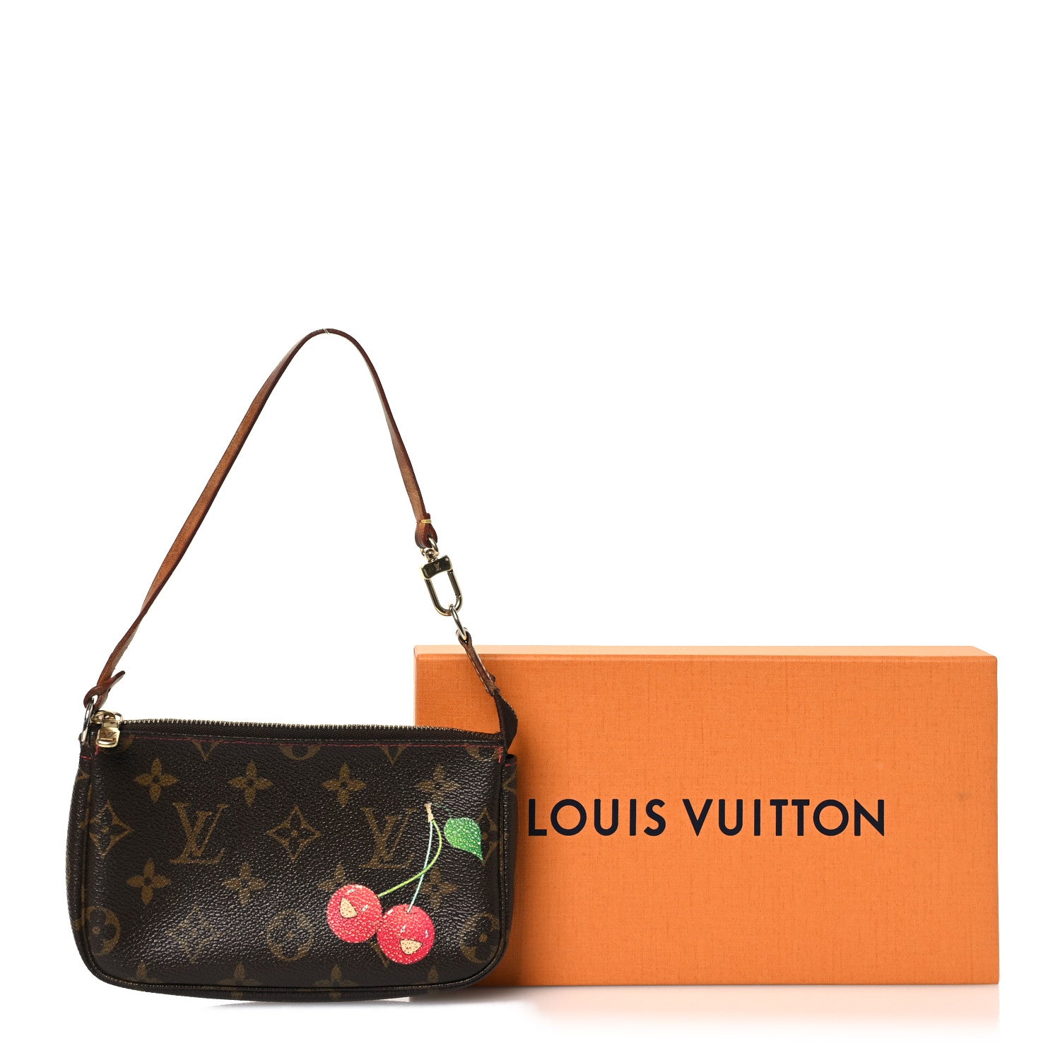 Louis Vuitton Monogram Cerises Mini Pochette Accessories 19 of 19