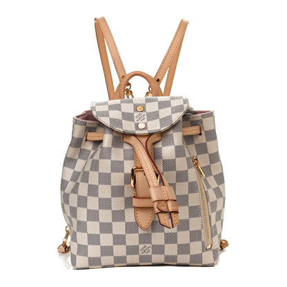 Louis Vuitton Damier Azur Sperone BB Backpack 1 of 10