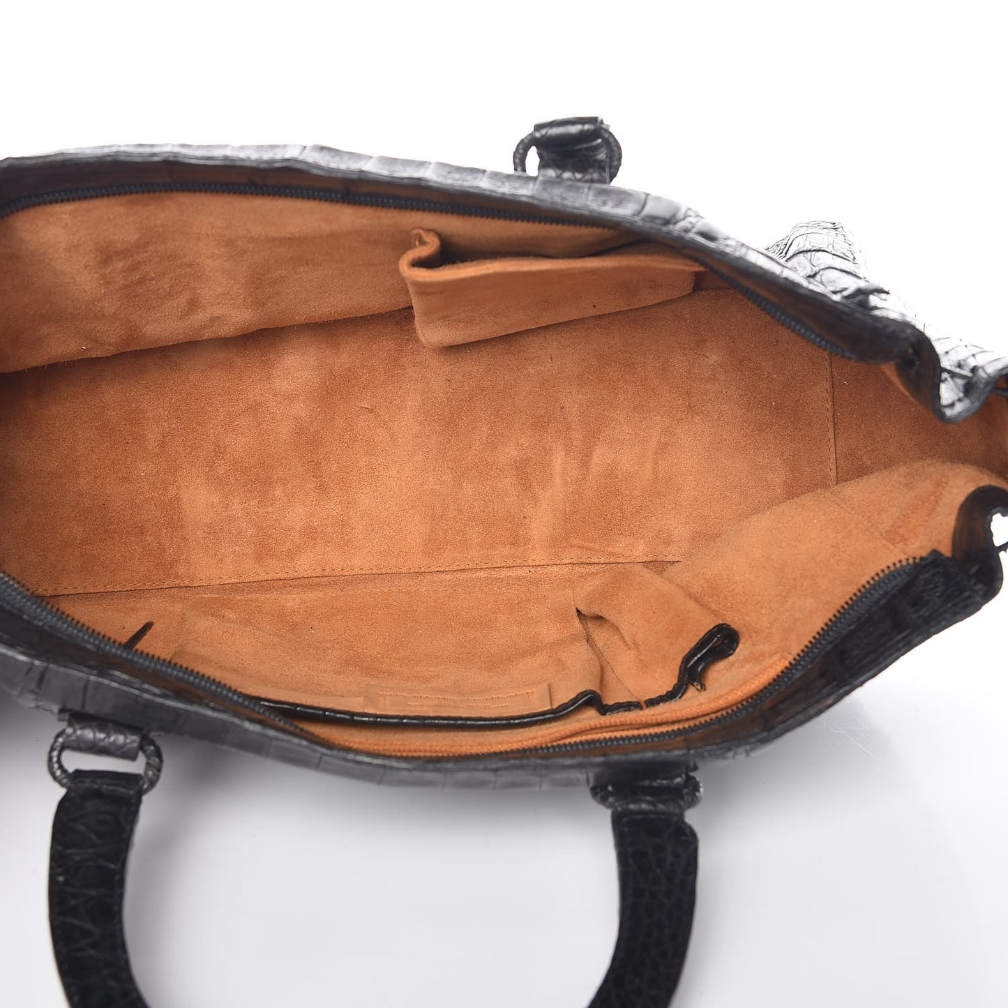Crocodile Tote Black