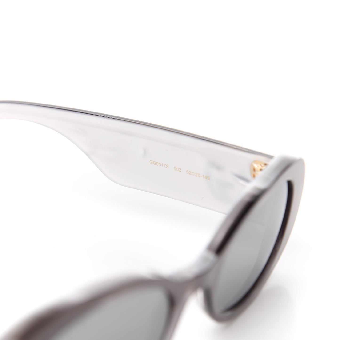 Acetate Oval Sunglasses GG0517S Grey