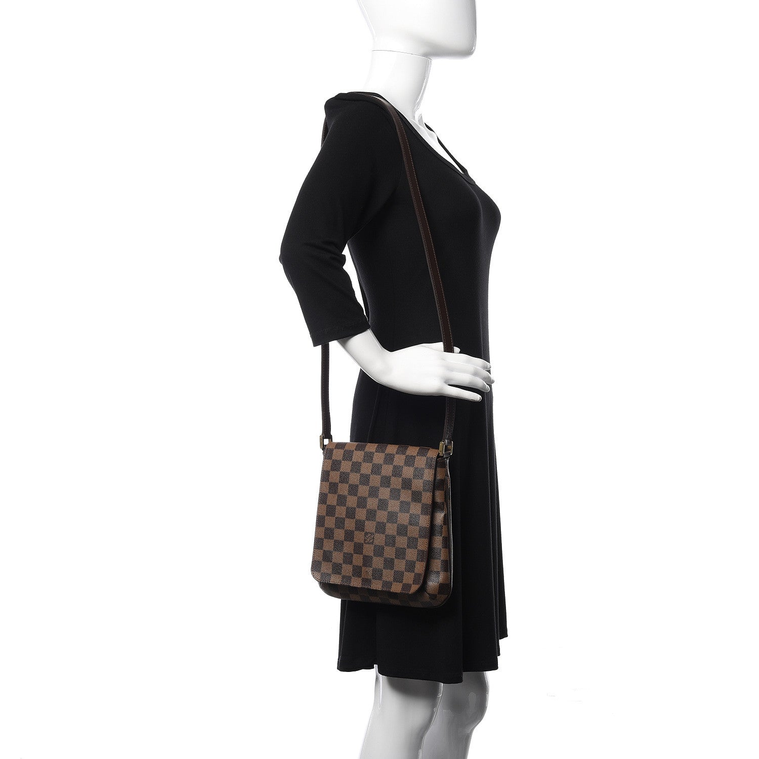 Louis Vuitton Damier Ebene Musette Salsa 2 of 17