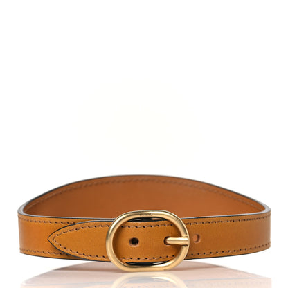 Gucci Calfskin Horse Head Choker Brown 3 of 3
