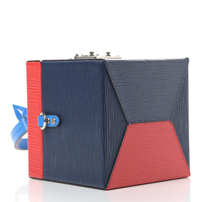 Louis Vuitton Epi Bleecker Box Indigo Coquelicot 4 of 11