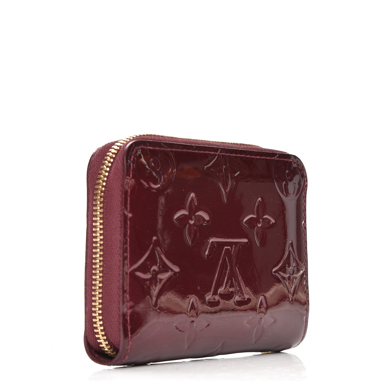 Louis Vuitton Vernis Zippy Coin Purse Wallet Amarante 3 of 6