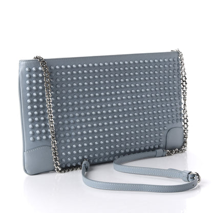 Christian Louboutin Calfskin Studded Loubiposh Clutch Horizon 3 of 10