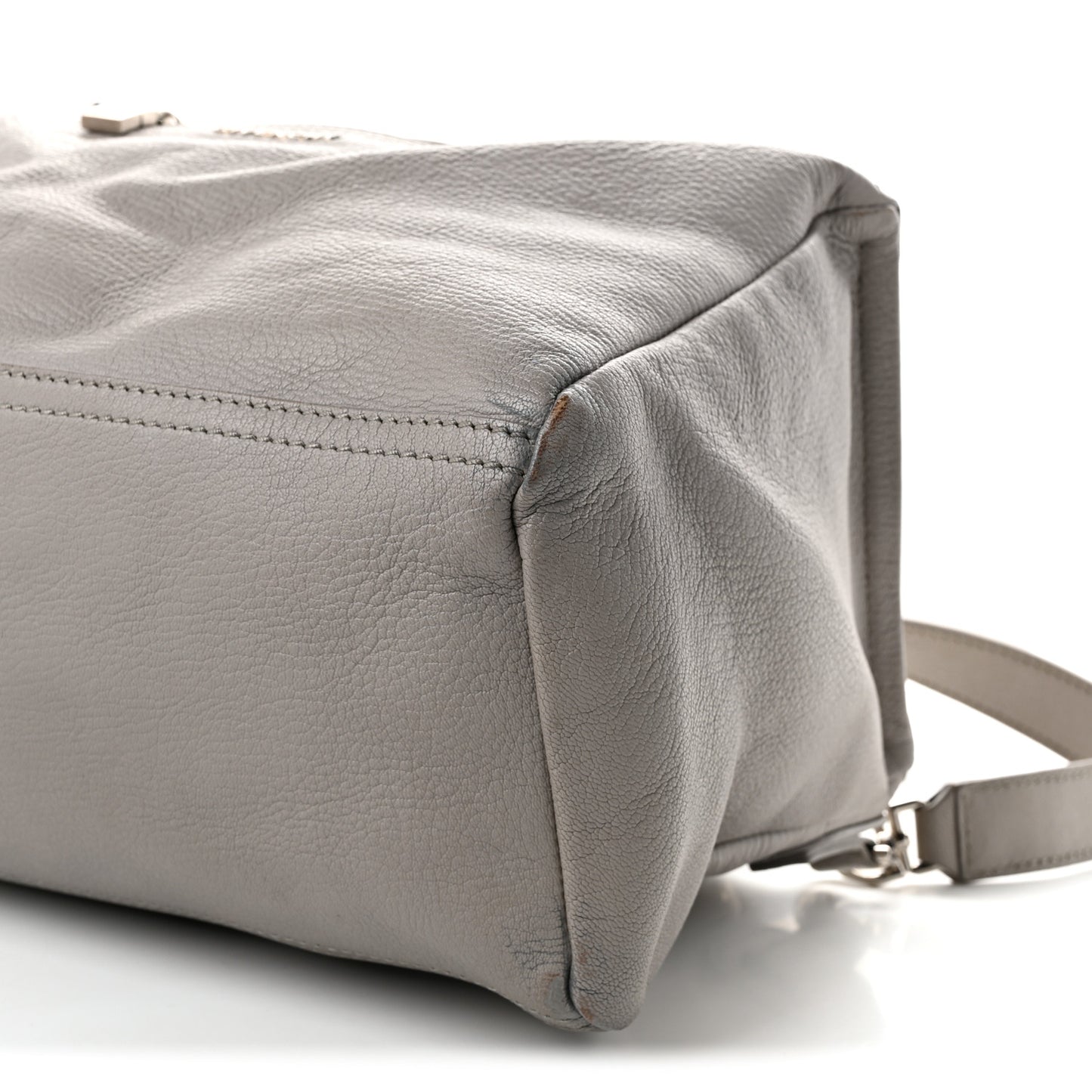 Sugar Goatskin Medium Pandora Pearl Grey