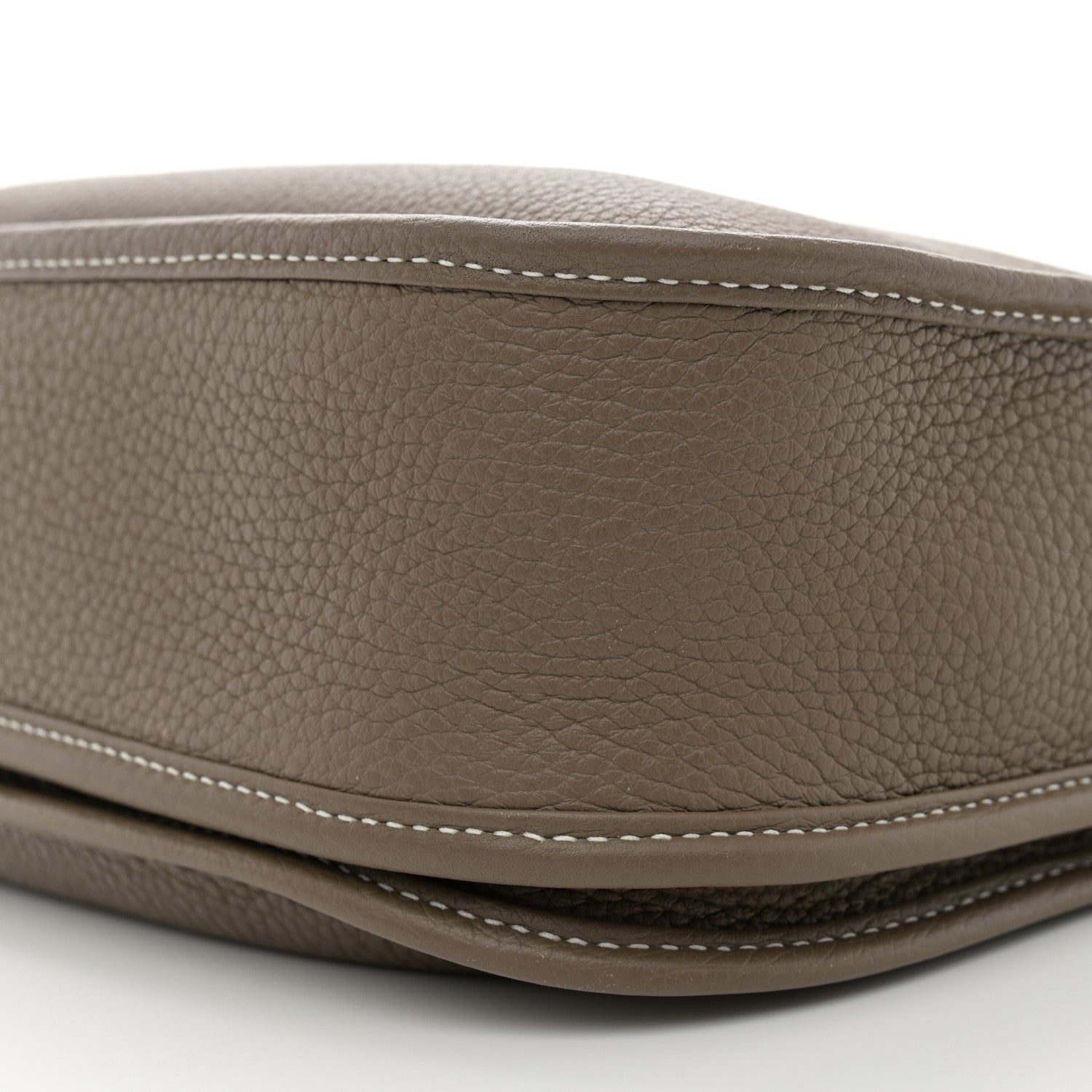 Hermes Taurillon Clemence Evelyne III PM Etoupe 10 of 11
