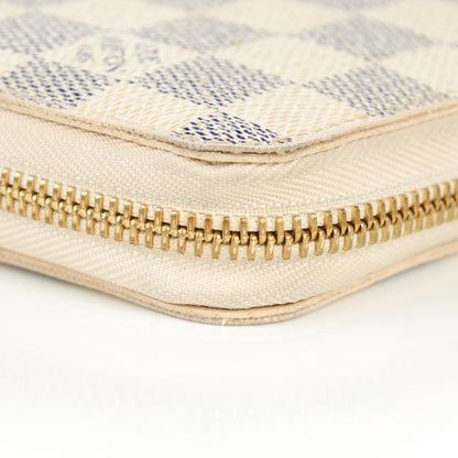 Louis Vuitton Damier Azur Zippy Organizer Wallet 9 of 13