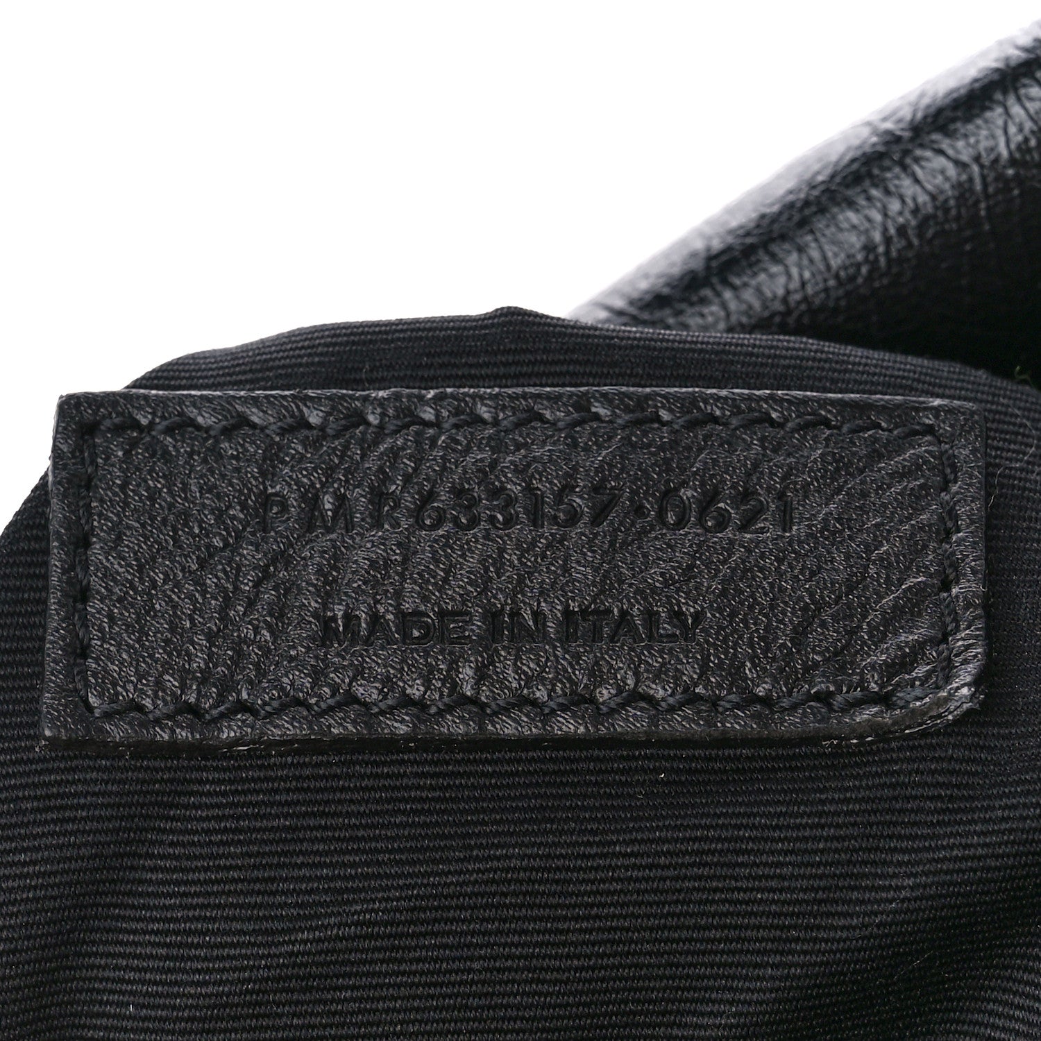 Saint Laurent Crinkled Calfskin Matelasse Monogram Medium Niki Chain Satchel Black 8 of 12