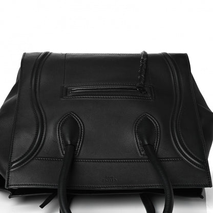 Celine Supple Calfskin Large Phantom Luggage Black 6 of 7