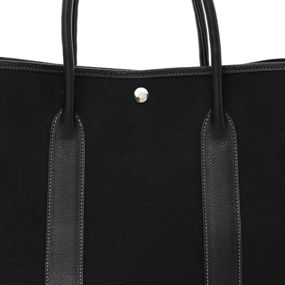 Hermes Toile Negonda Garden Party Tote 36 MM Black 7 of 12