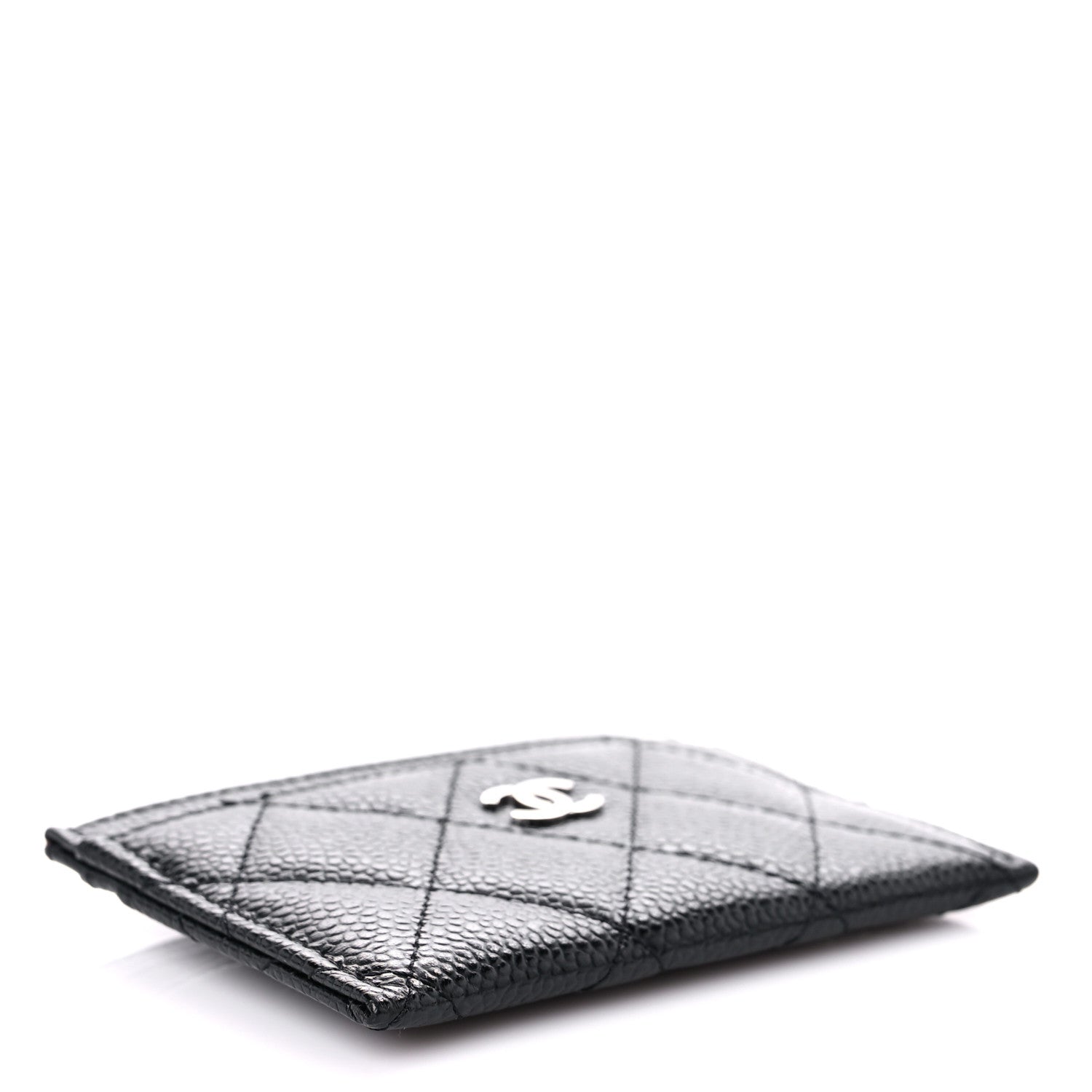 Chanel Caviar Quilted Card Holder Black 5 of 11