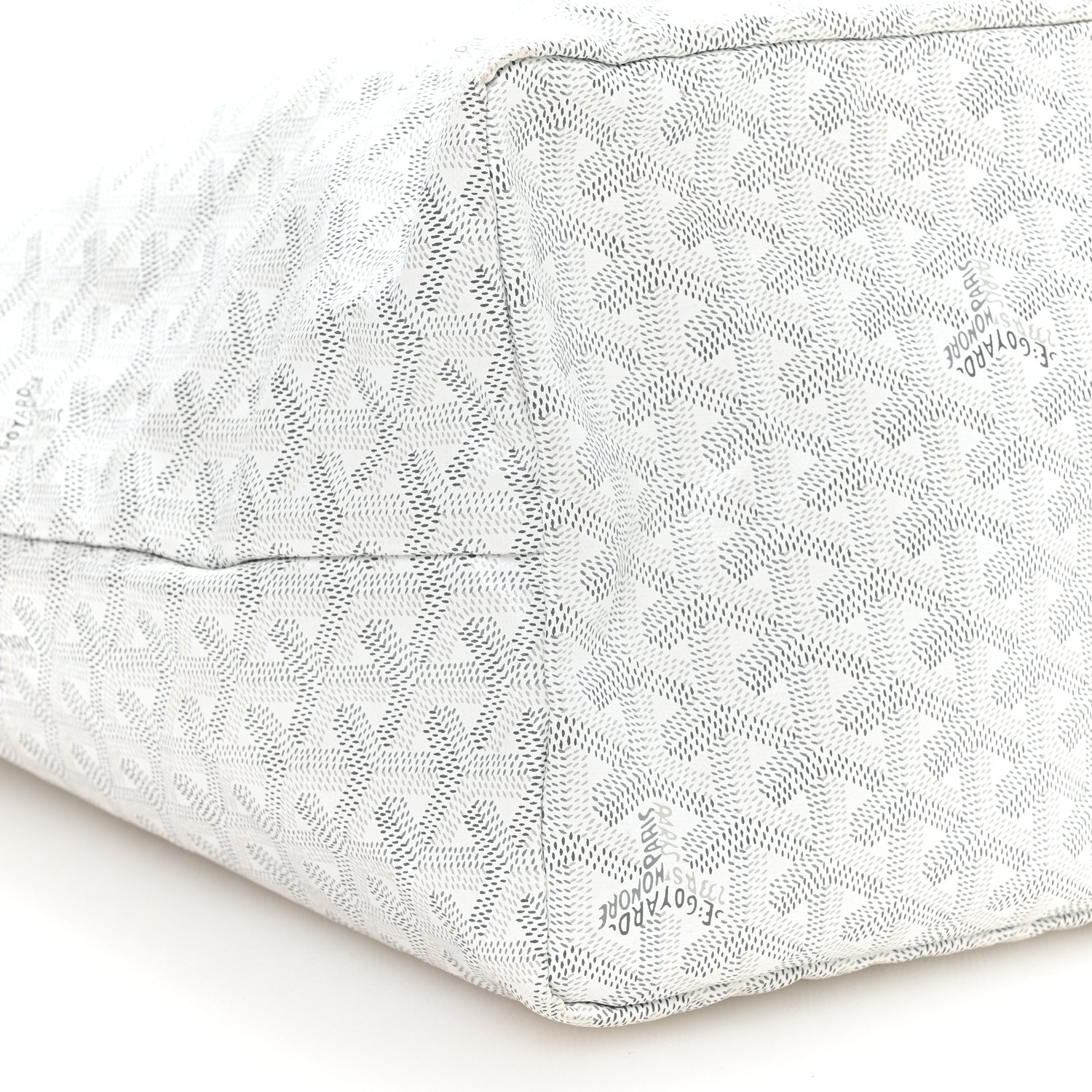 Goyard Goyardine Saint Louis GM White 10 of 11