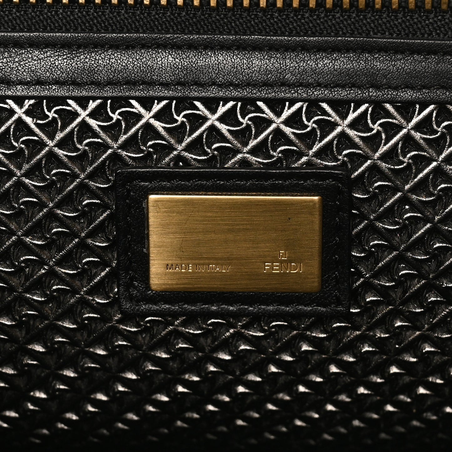 Patent Large Peekaboo Iconic Satchel Green