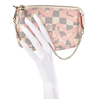 Louis Vuitton Damier Azur Tahitienne Mini Pochette Accessories 2 of 10