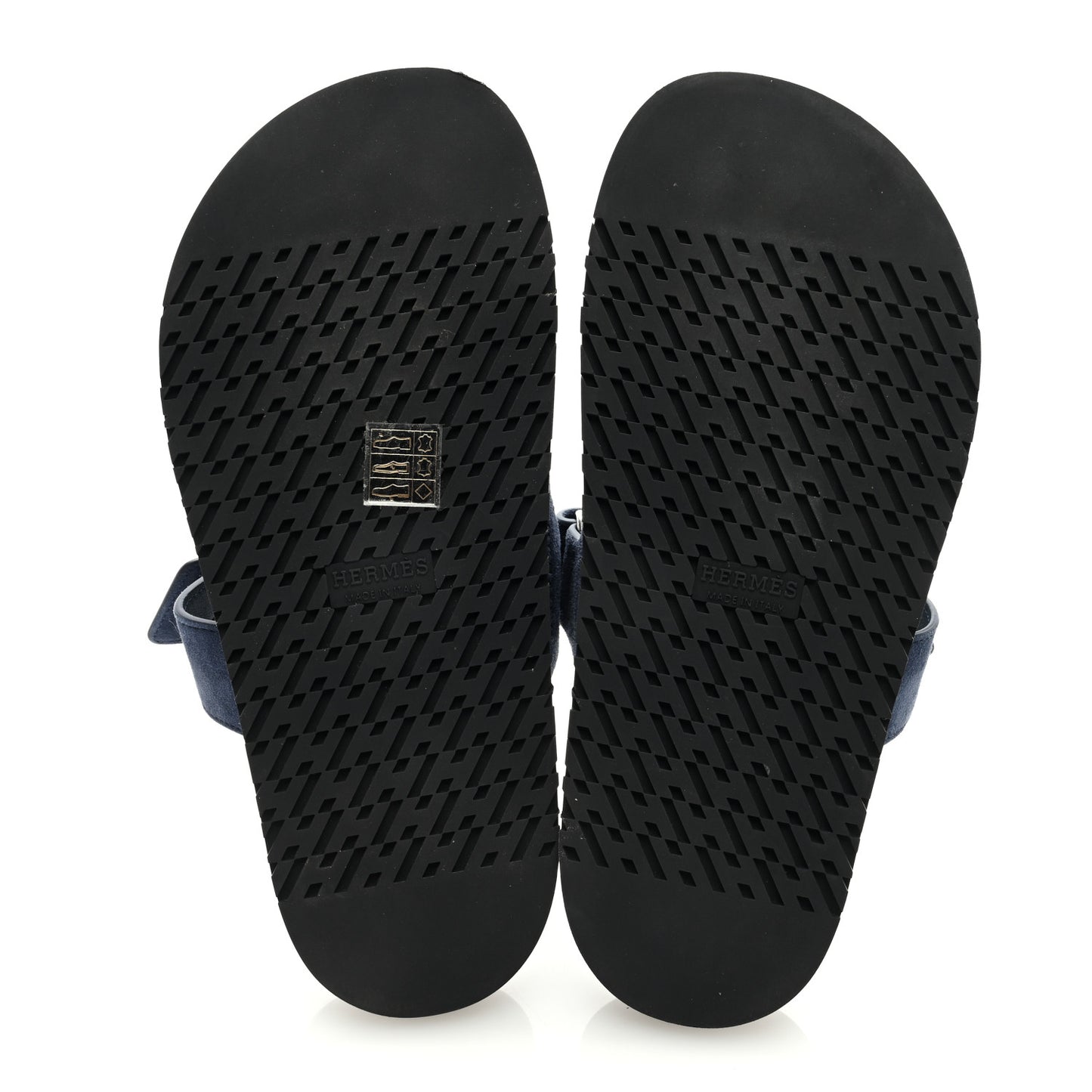 Suede Goatskin Womens Chypre Sandals 36.5 Bleu Celeste
