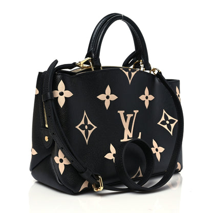 Louis Vuitton Empreinte Monogram Giant Petit Palais Black Beige 3 of 7