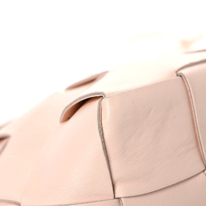 Bottega Veneta Nappa Maxi Intrecciato Cassette Bucket Bag Melon Washed 9 of 15