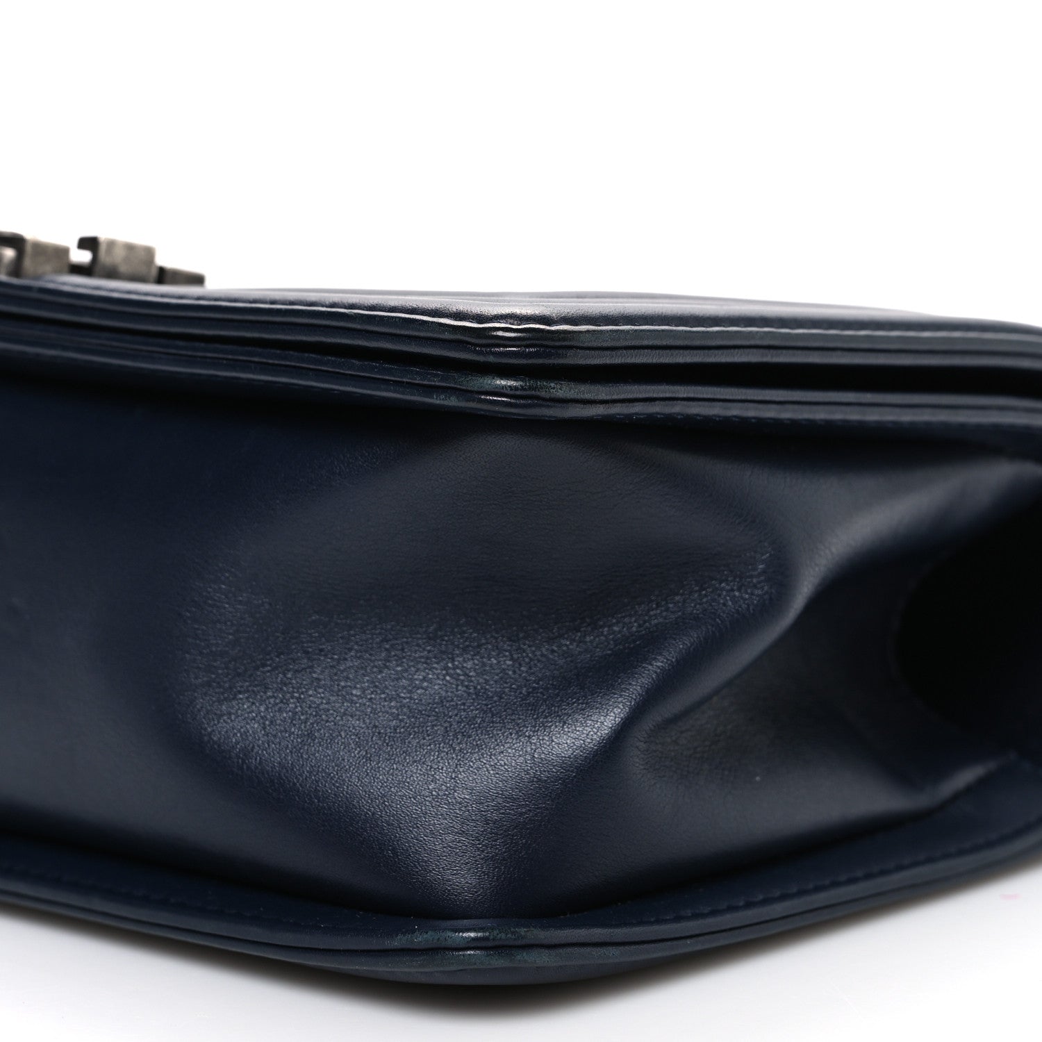 Chanel Calfskin Ombre Faded Quilted Medium Boy Flap Blue 10 of 10