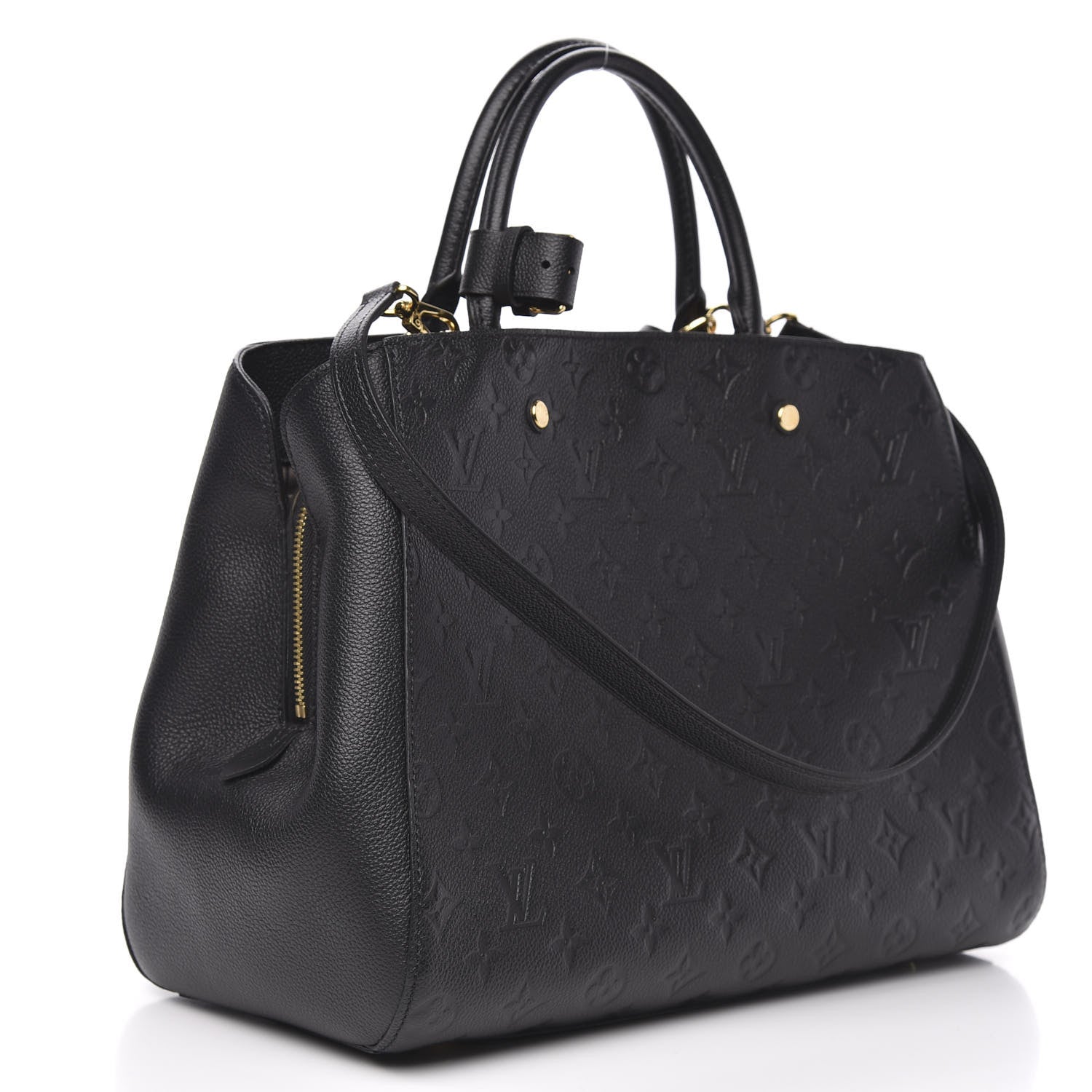 Louis Vuitton Empreinte Montaigne GM Black 3 of 9