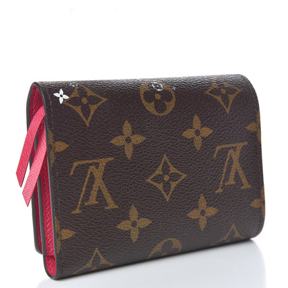Louis Vuitton Monogram 2019 Christmas Animation Victorine Wallet Fuchsia 3 of 9
