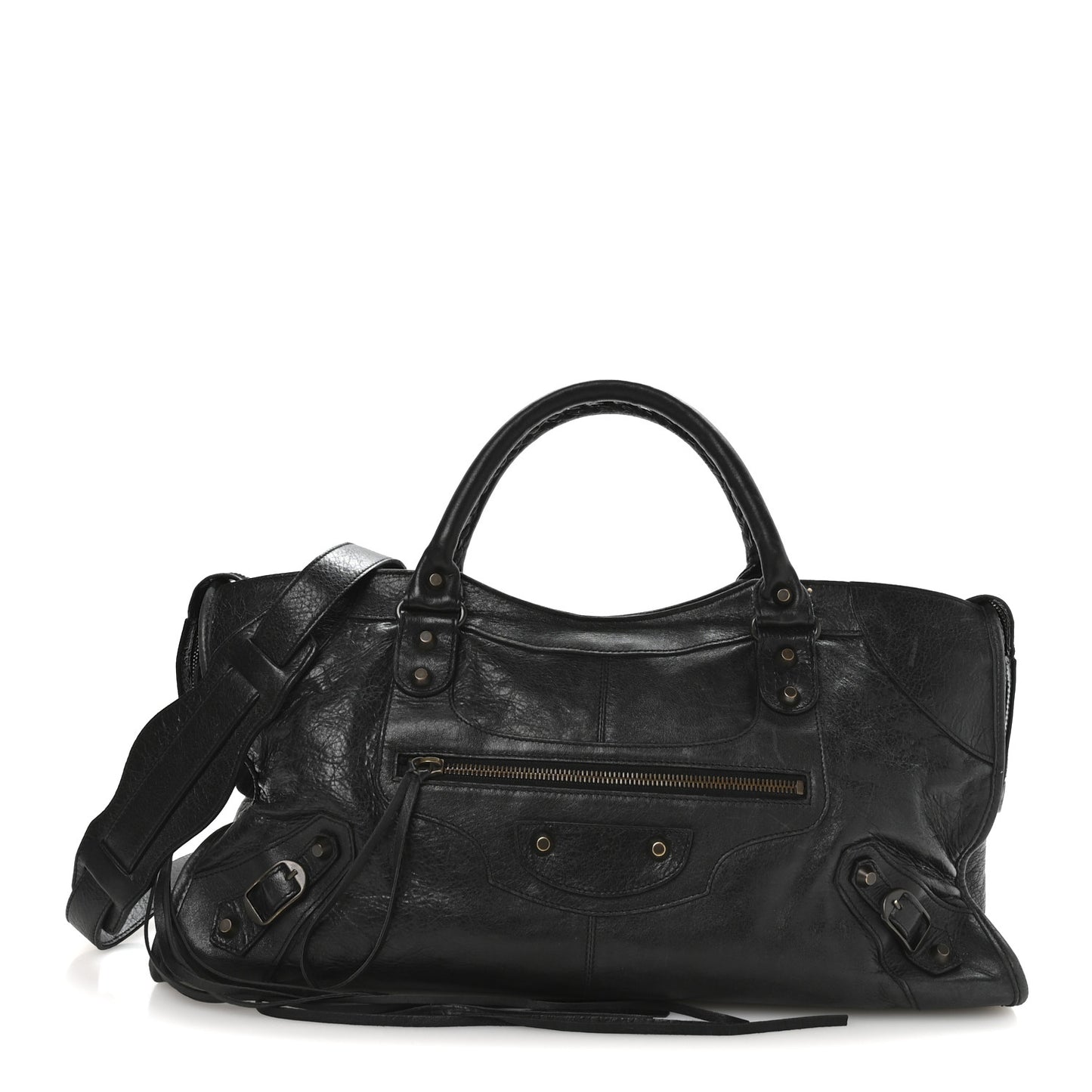 Agneau Classic Hardware Part Time  Black