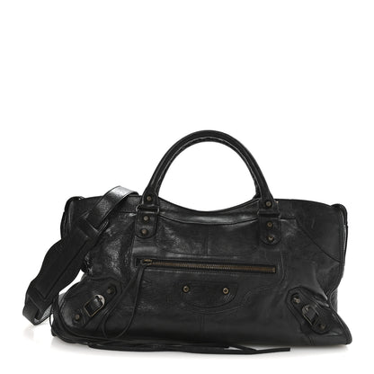 Balenciaga Agneau Classic Hardware Part Time  Black 1 of 12