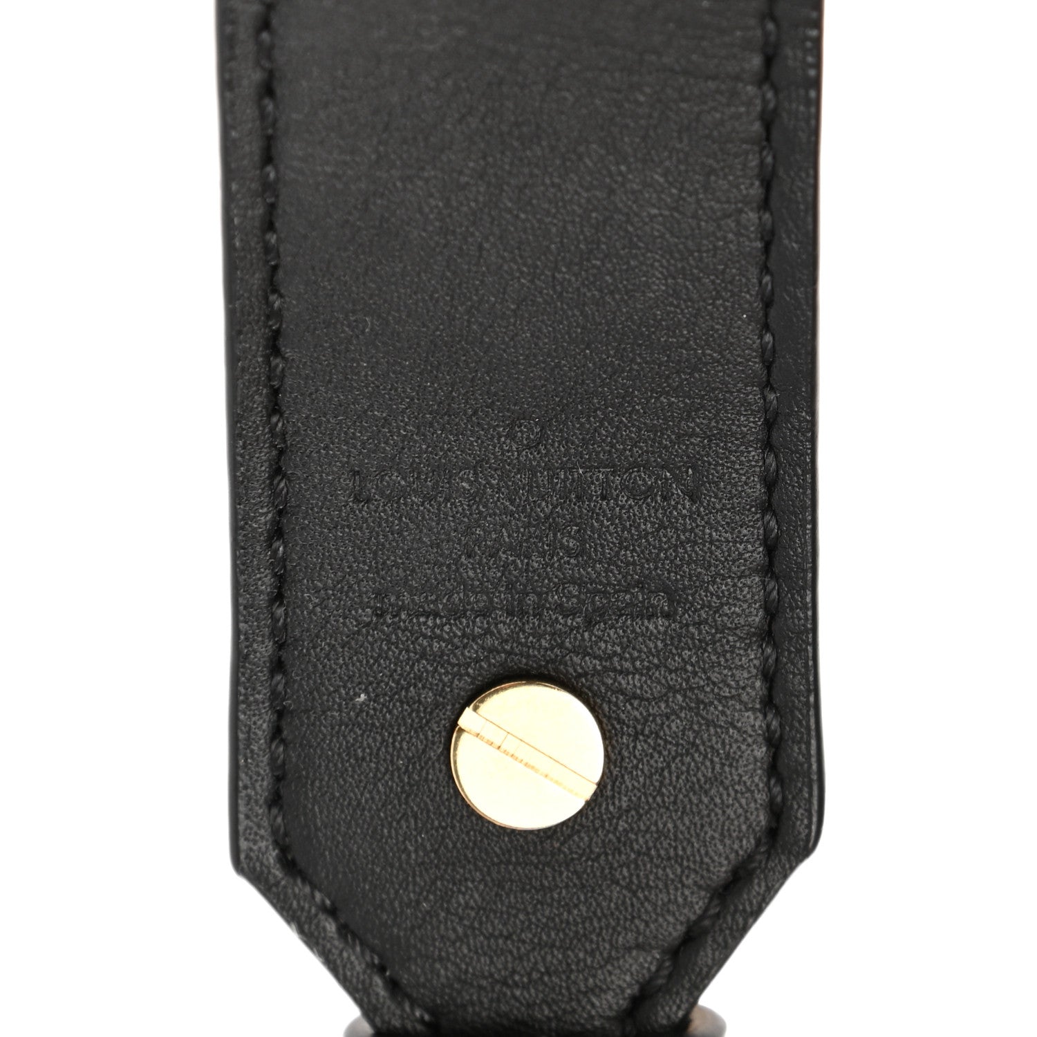 Louis Vuitton Monogram Bandouliere Shoulder Strap XL Black 3 of 5