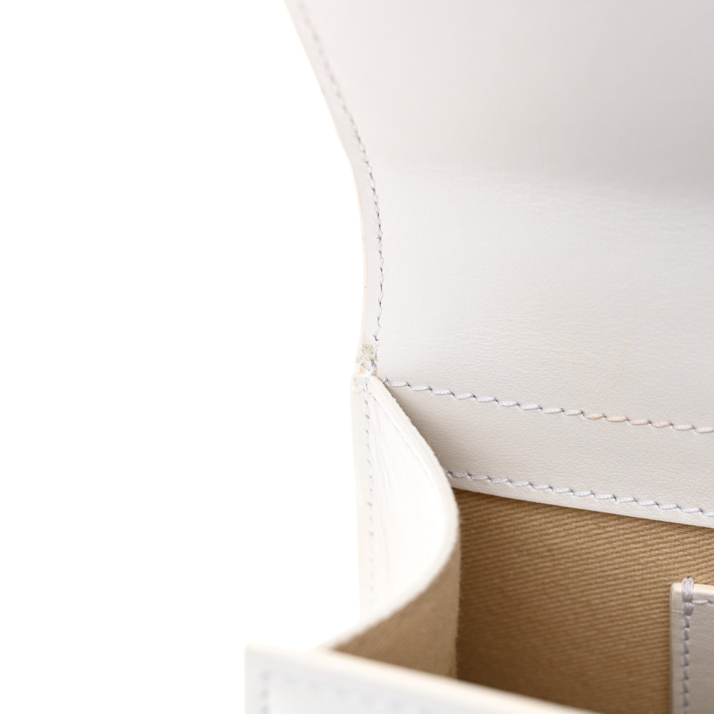 Smooth Calfskin Le Grand Bambino White