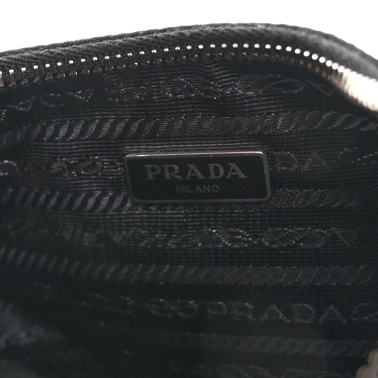 Prada Nylon Re-Edition 2005 Shoulder Bag Black 6 of 10