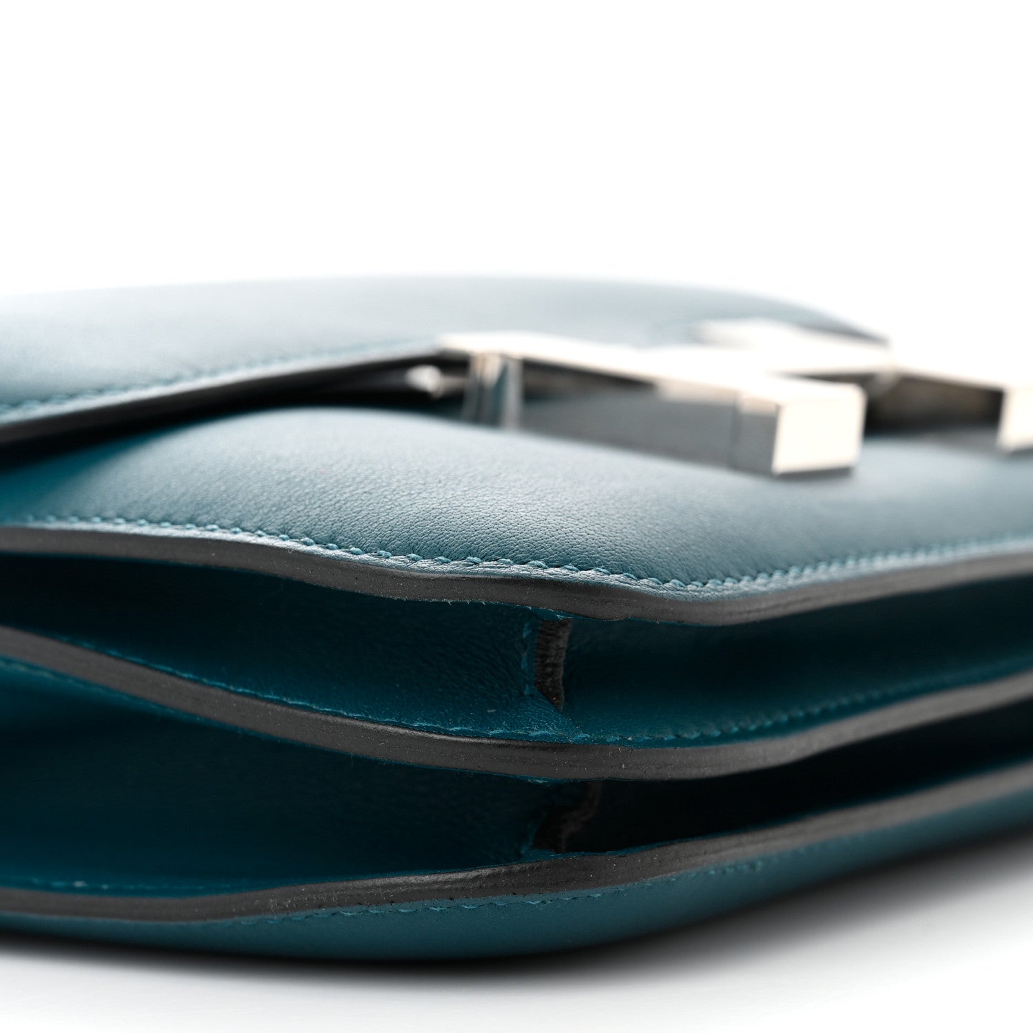 Hermes Swift Constance Verso 18 Colvert Bleu Lin 9 of 12