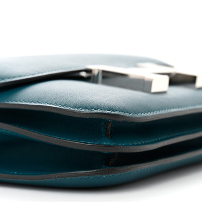 Hermes Swift Constance Verso 18 Colvert Bleu Lin 9 of 12