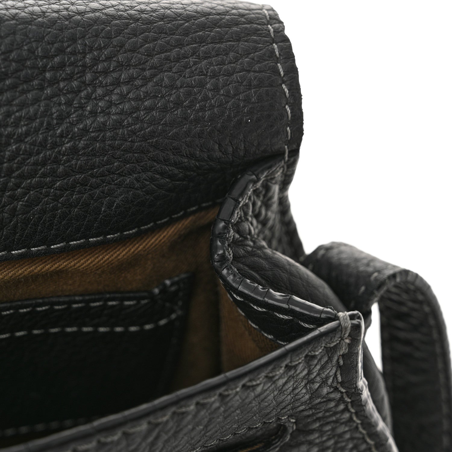 Chloe Calfskin Small Marcie Saddle Bag Black 10 of 13