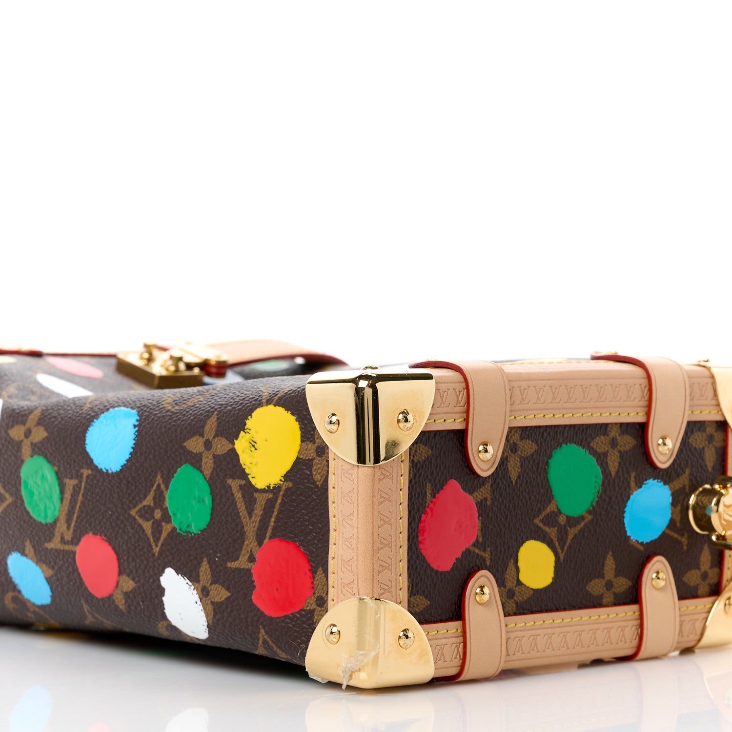 Louis Vuitton LV X YK Monogram Dots Side Trunk Multicolor 10 of 11