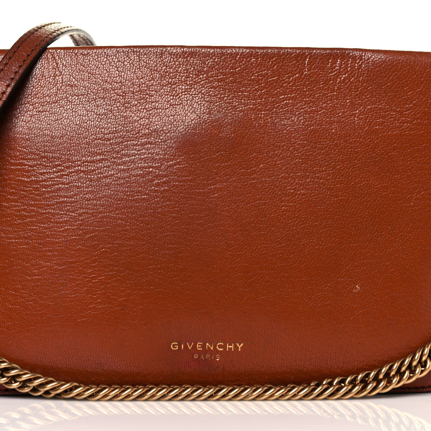 Givenchy Goatskin Suede Cross 3 Crossbody Bag Chestnut 8 of 19
