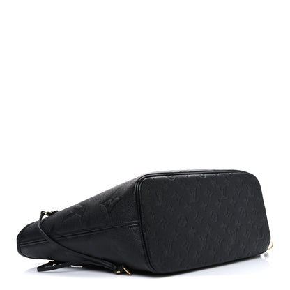 Louis Vuitton Empreinte Monogram Giant Neverfull MM Black 4 of 9