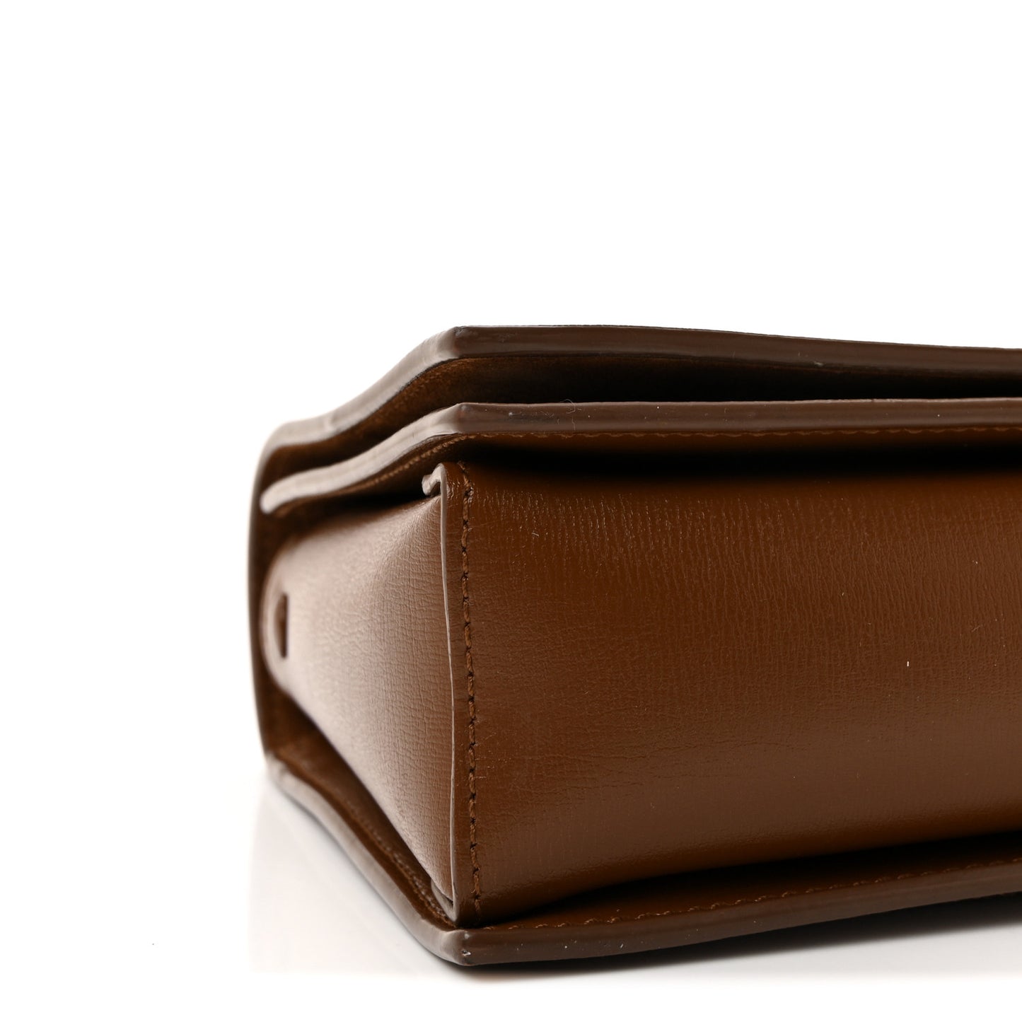 Suede Monogram Book Bag Brown