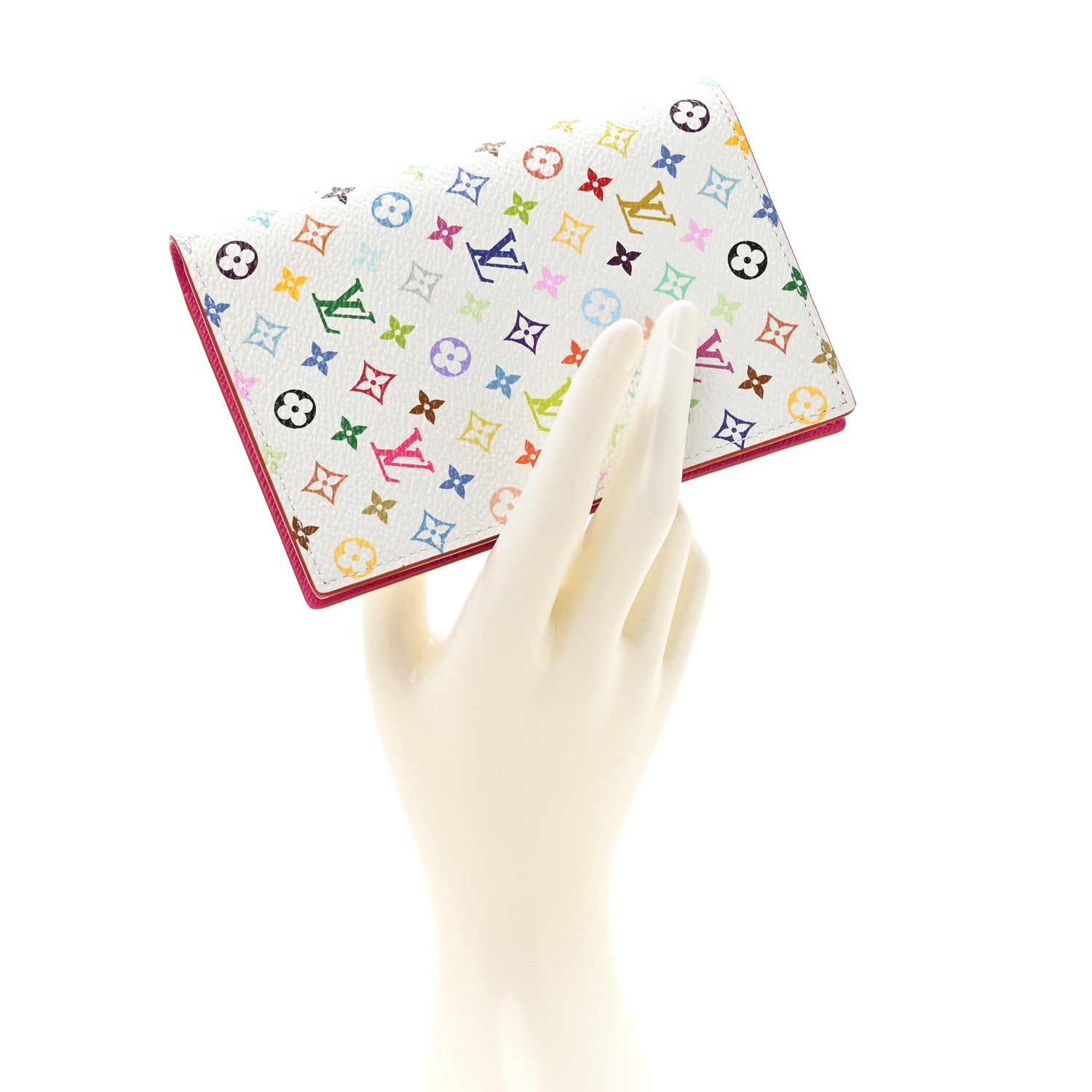 Louis Vuitton LV X TM Monogram Multicolor Passport Cover White 2 of 8