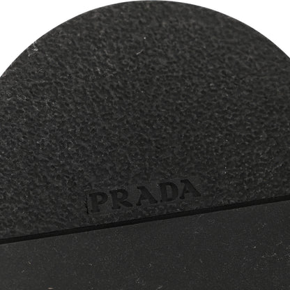 Prada Spazzolato Nappa Stretch Moto Boots 39.5 Black 7 of 14