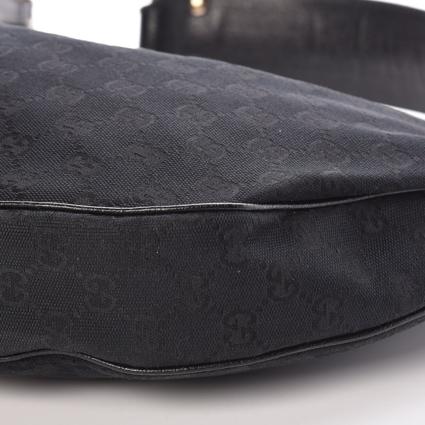 Monogram Bamboo Ring Hobo Black