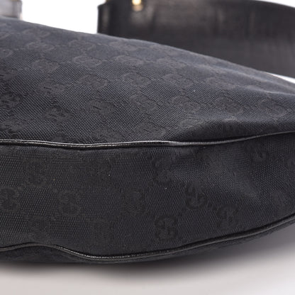Gucci Monogram Bamboo Ring Hobo Black 8 of 8