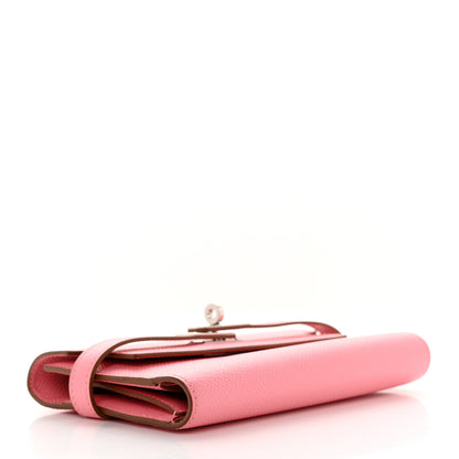 Hermes Epsom Medium Kelly Wallet Rose Confetti 4 of 6