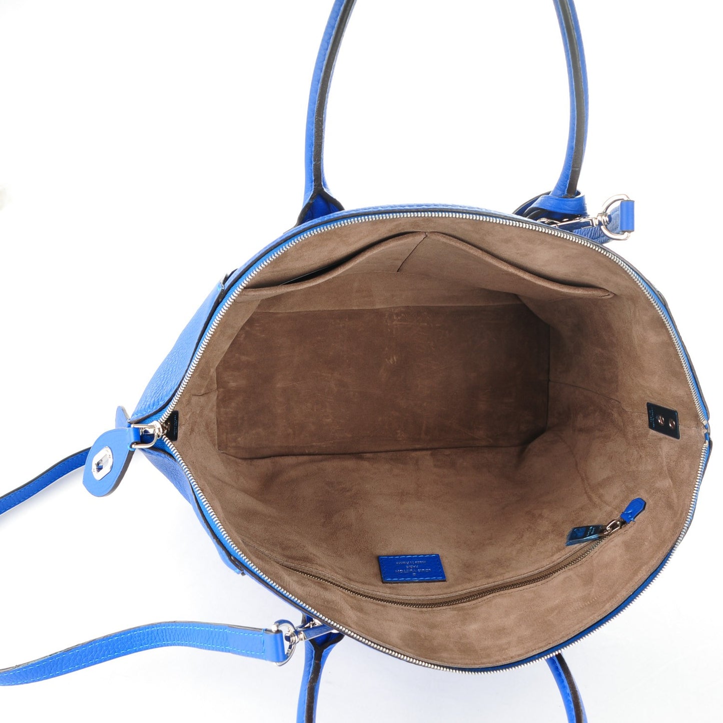 Cuir Taurillon Soft Lockit PM Outremer