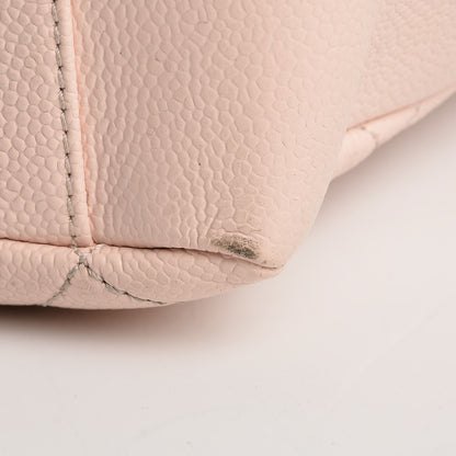 Chanel Caviar Quilted Grand Shopping Tote GST Light Pink 8 of 15