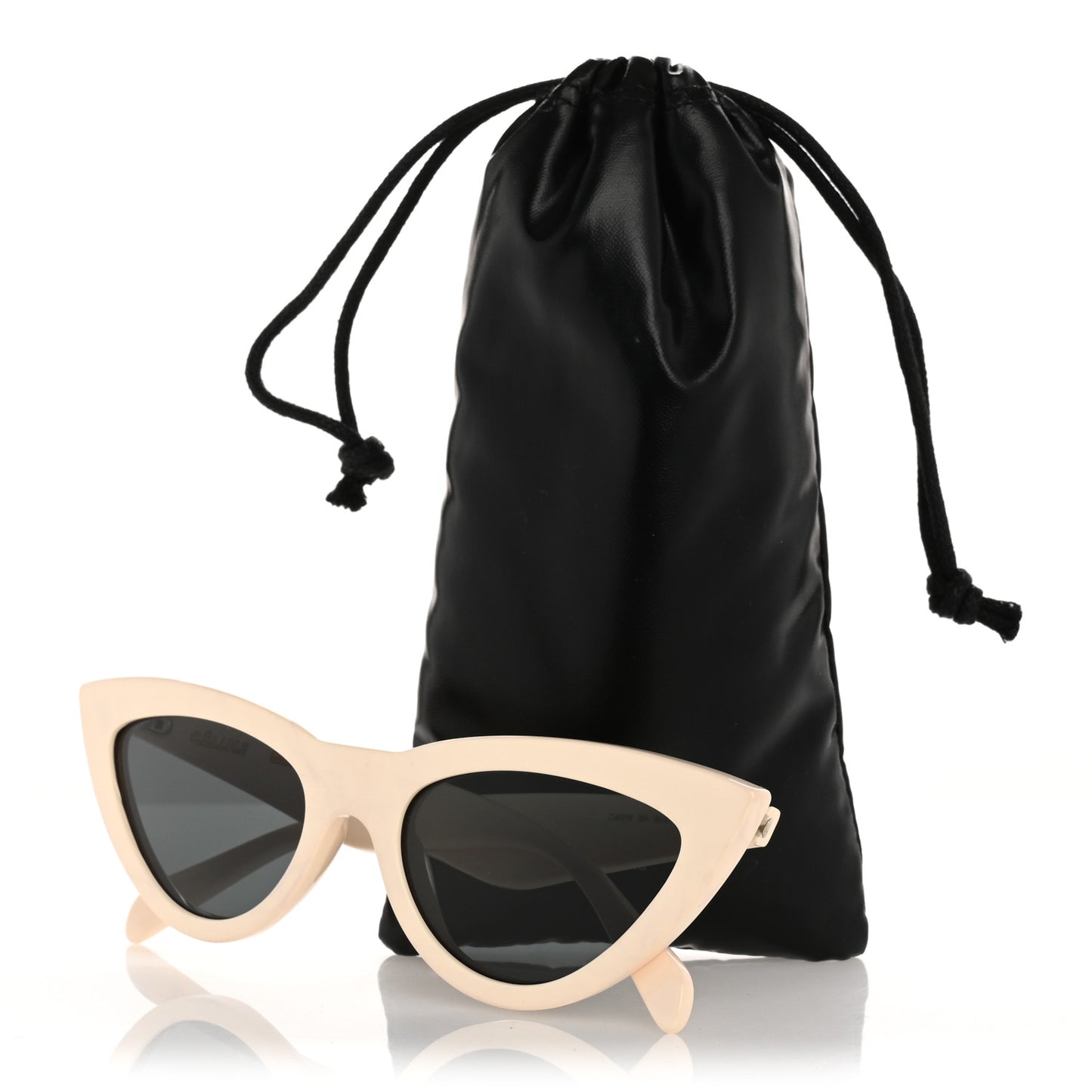 Acetate Cat Eye Sunglasses CL40019I Ivory