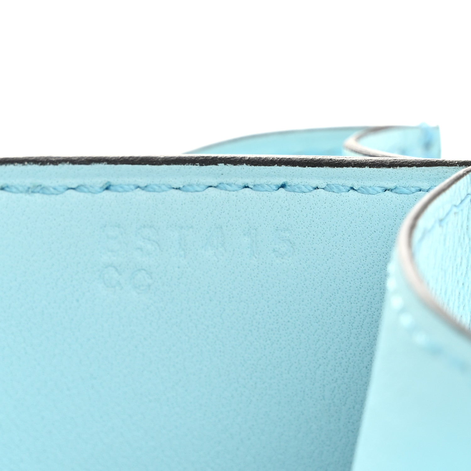 Hermes Chevre Mysore Constance 18 Bleu Zephyr 8 of 12