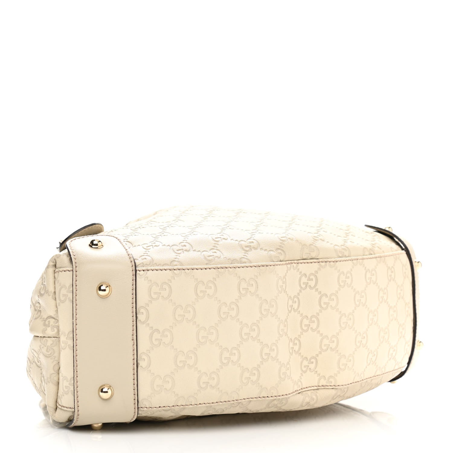 Gucci Guccissima Small Pelham Shoulder Bag Off White 3 of 13