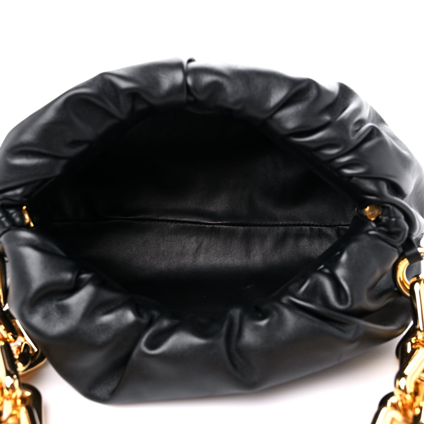 Calfskin The Pouch Chain Black